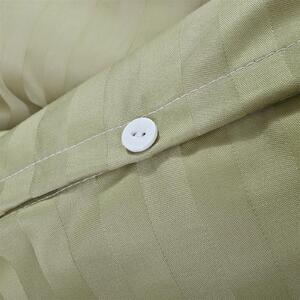 Obliečky damaškové hnedo-olivové EMI: Štandardný set jednolôžko obsahuje 1x 140x200 + 1x 70x90