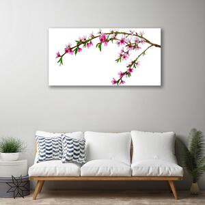 Obraz na plátne Vetva kvet príroda 100x50 cm