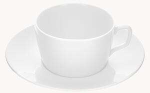 Ručne vyrobené porcelánové kávové šálky s podšálkami Cosmopolitan, 2 ks