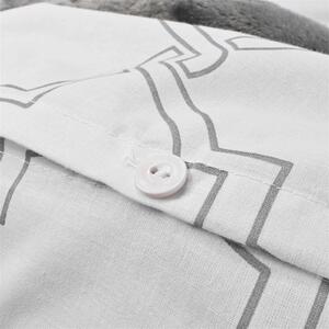 Obliečky bavlnené Dolce biele EMI: Predĺžený set jednolôžko obsahuje 1x 140x220 + 1x 70x90