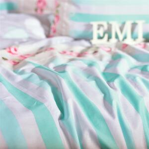 Bavlnené obliečky Ariela farebné EMI: Štandardný set jednolôžko obsahuje 1x 140x200 + 1x 70x90
