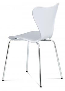 Jedálenská stolička AURORA Autronic Biela