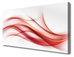 Obraz Canvas Červená abstrakcia umenie 100x50 cm