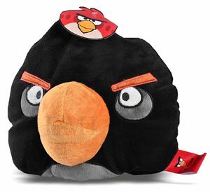 Dekoratívny vankúš Angry Birds čierny