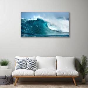 Obraz na plátne Vlny krajina 100x50 cm