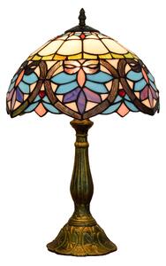 Tiffany stolná lampa Mediterranen 122 HuizhouOufuLighting v.48xš.30,sklo/kov,40W (Mediterranen)