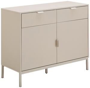 ŠIROKÁ KOMODA, kašmírová, 100/80/40 cm MID.YOU - Online Only drobný nábytok, Online Only
