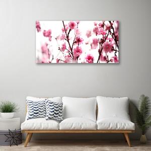Obraz na plátne Vetvy kvety rastlina 100x50 cm