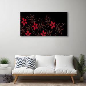 Obraz na plátne Kvety rastlina príroda umenie 100x50 cm