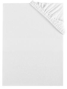 Plachta posteľná biela jersey EMI: Detská plachta 70x140