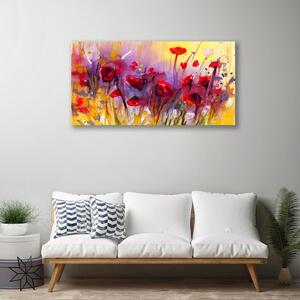 Obraz na plátne Kvety rastlina príroda umenie 100x50 cm