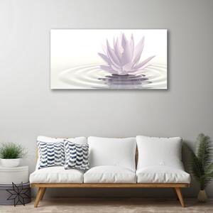 Obraz na plátne Kvet voda umenie 100x50 cm