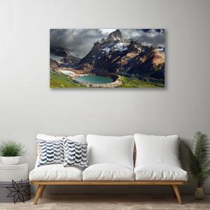 Obraz na plátne Hora záliv krajina 100x50 cm