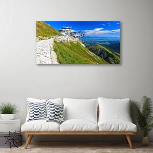 Obraz na plátne Hory chodník príroda 100x50 cm