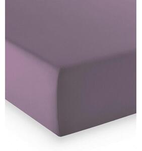 NAPÍNACIA PLACHTA, džersej, fialová, 180/200 cm Fleuresse - Obliečky & plachty