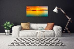 Obraz na plátne More slnko krajina 100x50 cm