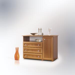 Komoda LMDF 120 RTV orech (zostáva 1 ks)