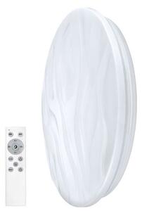 SOLIGHT LED Smart stropná svetlo Wave, 30W, 2300lm, Wifi, RGB+CCT, diaľkové ovládanie