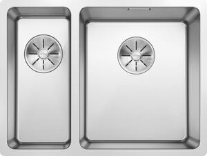 Blanco Andano 340/180-U, nerezový drez 585x440 mm, drez vpravo, hodvábny lesk, BLA-522977