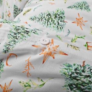 Vianočné obliečky bavlnené Vilins EMI: Štandardný set jednolôžko obsahuje 1x 140x200 + 1x 70x90