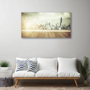 Obraz Canvas Mesto new york paneláky 100x50 cm