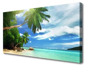Obraz Canvas Palma pláž more krajina 125x50 cm