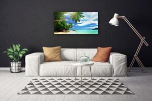 Obraz Canvas Palma pláž more krajina 100x50 cm