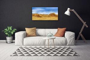 Obraz Canvas Púšť vrcholky krajina 100x50 cm