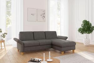 ROHOVÁ SEDAČKA, textil, grafitová Sit & More - Sedačky, Online Only