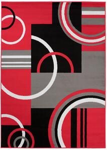 TA Koberec Z897A RED MAYA PP ESM Sivý Obdĺžnikový Rozmer: 80x150 cm