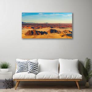 Obraz Canvas Púšť nebo krajina 100x50 cm
