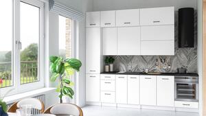 Kuchynská linka DAFNI 280cm Biela