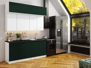 Kuchynská linka Walos 180cm Green + biela
