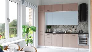 Kuchynská linka DAFNI 280cm Denim + kobe