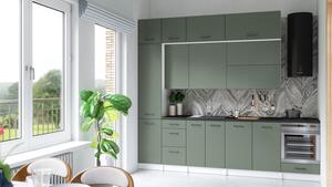 Kuchynská linka DAFNI 280cm Olive