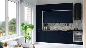 Kuchynská linka DAFNI 280cm Marine blue