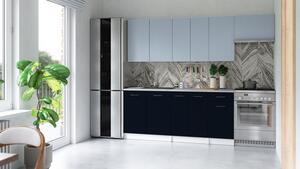Kuchynská linka ALIMOS 240cm Denim + marine blue