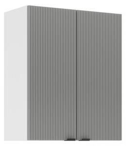 Kuchynská skrinka horná 60 cm - LAM G60 2D H72 - Dvierka NELA