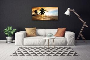Obraz Canvas Palma stromy pláž krajina 100x50 cm