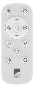 Eglo 901461-LED St. kúpeľ. svietidlo ROVITO-R 17,6W/230V 39x39 cm IP44 biela + DO