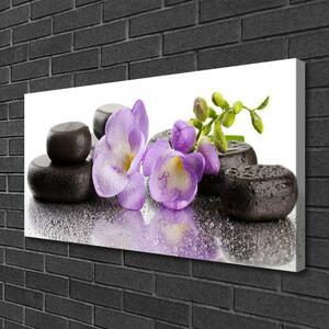 Obraz Canvas Kvet kamene umenie 100x50 cm