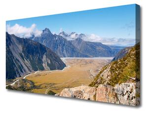 Obraz na plátne Hory údolie príroda 100x50 cm