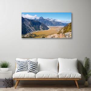 Obraz na plátne Hory údolie príroda 100x50 cm