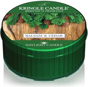 Kringle Candle Balsam & Cedar čajová sviečka 42 g
