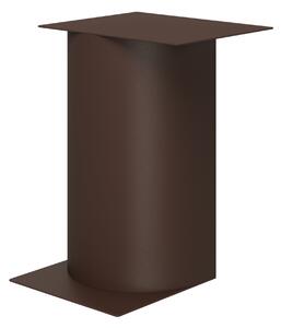 Odkladací stolík Glyph Gamma, Chocolate Brown – Hem