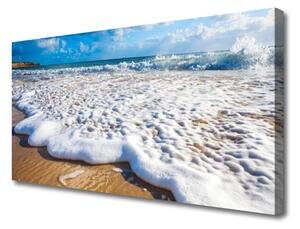 Obraz na plátne Pláž more pisek príroda 100x50 cm