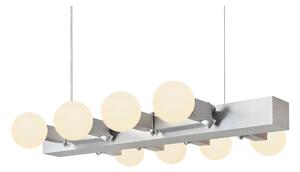 Závesné svietidlo Knuckle Linear, Brushed Aluminum – Hem