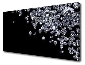 Obraz na plátne Diamanty umenie 125x50 cm