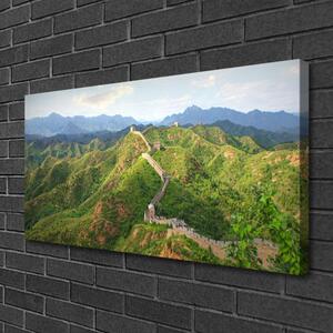 Obraz na plátne Veľká múr hora krajina 100x50 cm