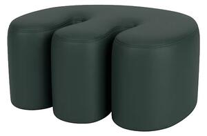 Pouf Palma Medium, Dark Green Leather – Hem